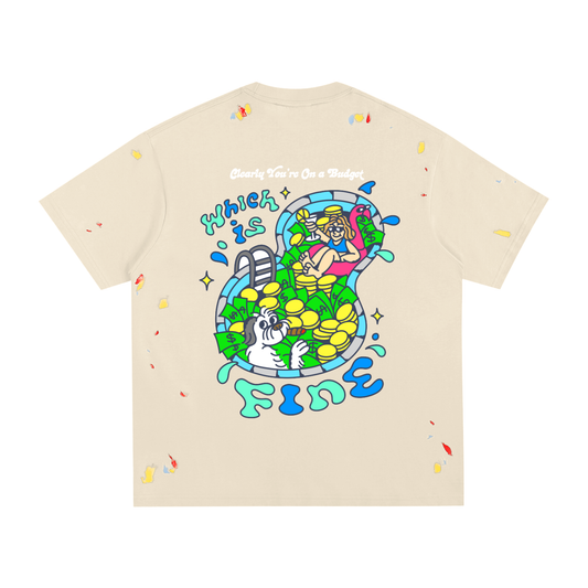 Baby Knees Splatter Paint T-Shirt