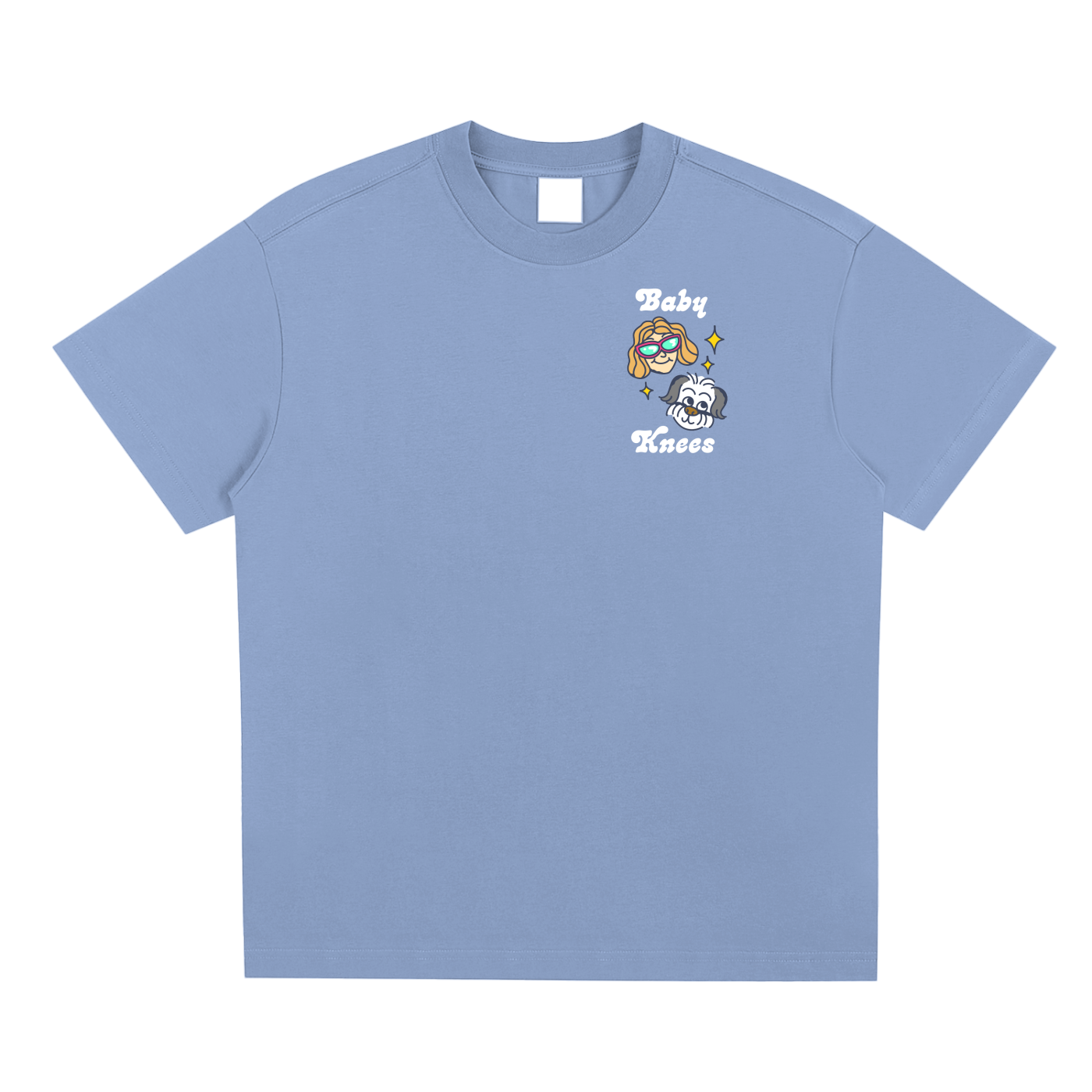 Baby Knees Cooling T-shirt - Light Blue