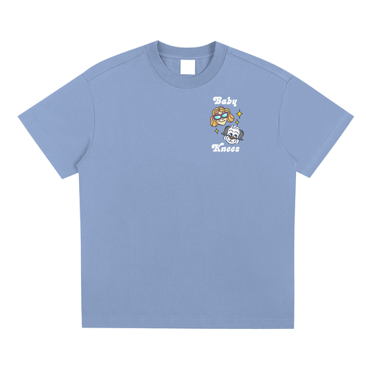 Baby Knees Cooling T-shirt - Light Blue
