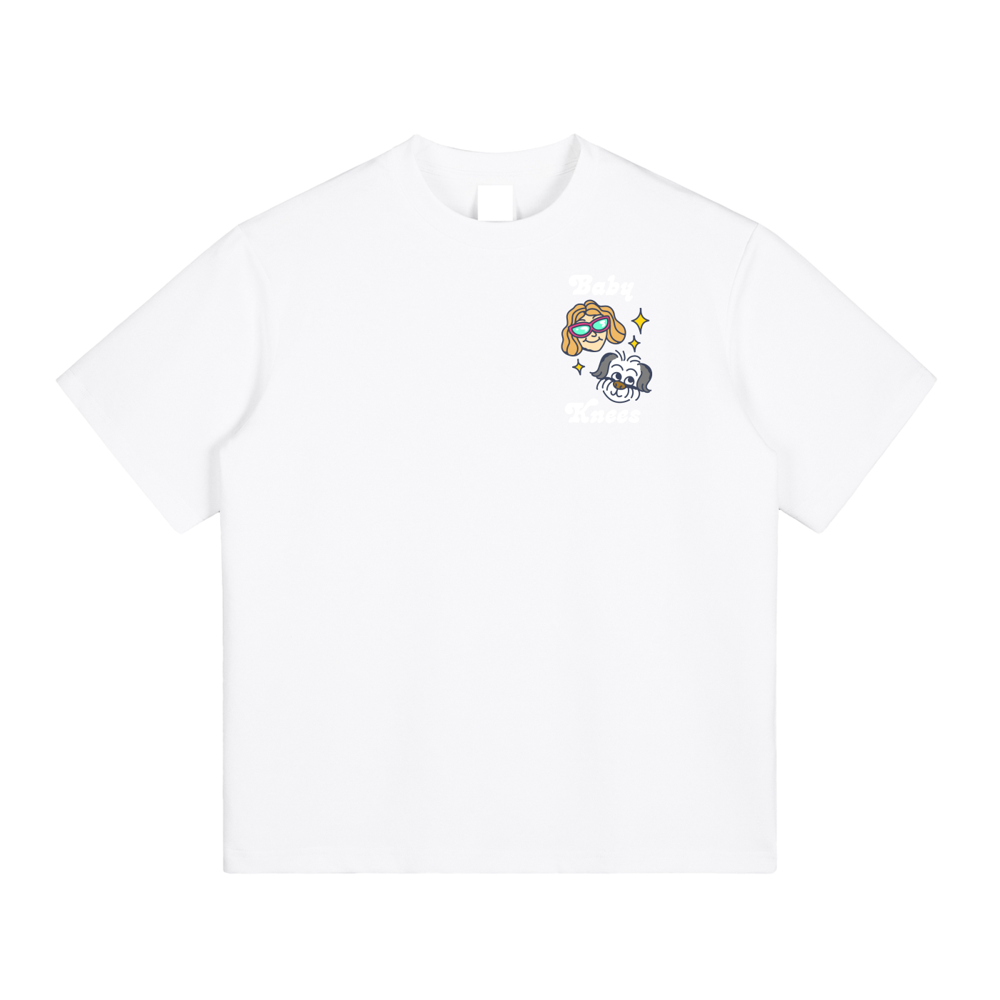 Baby Knees Cooling T-Shirt - White