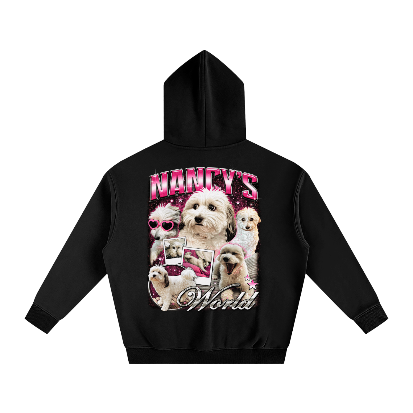 Nancy’s World Oversized Fleece Hoodie