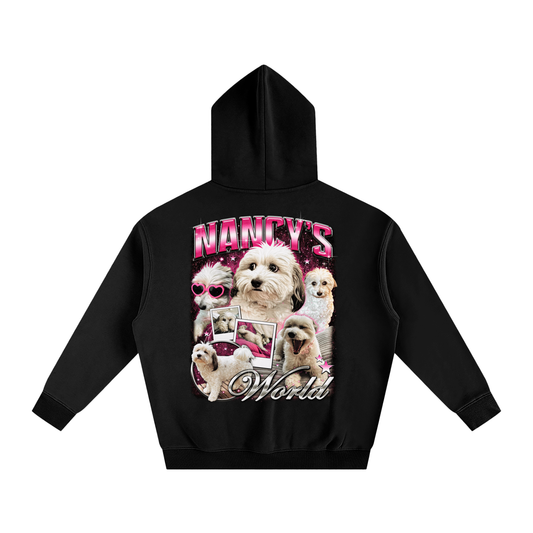 Nancy’s World Oversized Fleece Hoodie