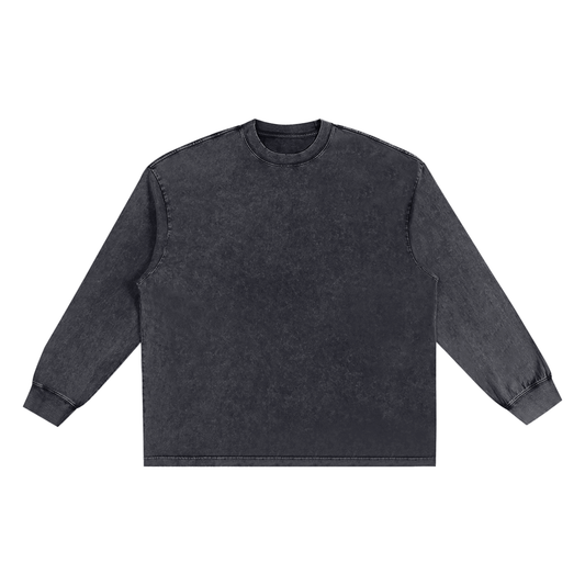 Nancy’s World Snow Wash Oversized Long Sleeve